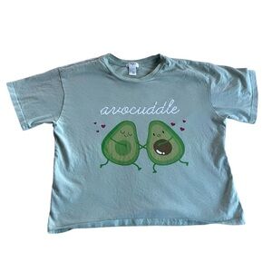 Forever 21 Small Avocado Short Sleeve Shirt Top